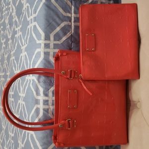 Kate Spade- Poly Patent Tote